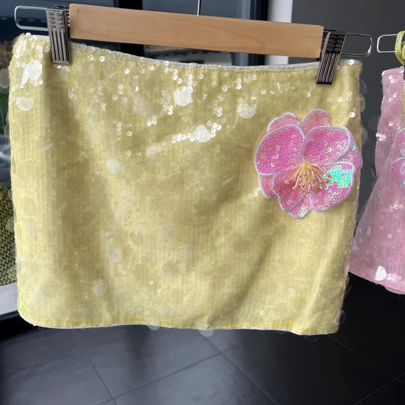 Womens Sequin Mini Skirts Y2k Fairy Low Waist 3D Flower Slim Fit Skirts Short Party Club Skirts
Womens Sequin Mini Skirts Y2k Fairy Low Waist 3D Flower Slim Fit Skirts Short Party Club Skirts