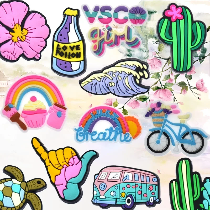 Shoe Charms for Crocs Accessories Outing Shoes Charm for Croc Decorations Pins Men Accessory Jeans Woman Clogs Clips Badges
Shoe Charms for Crocs Accessories Outing Shoes Charm for Croc Decorations Pins Men Accessory Jeans Woman Clogs Clips Badges