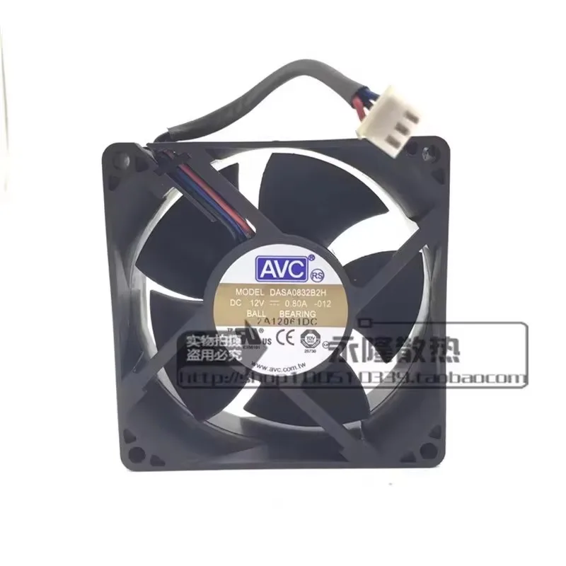 Original 80 * 80 * 32MM 8CM 12V 0.8A DASA0832B2H 3-wire server chassis Cooling fan
Original 80 * 80 * 32MM 8CM 12V 0.8A DASA0832B2H 3-wire server chassis Cooling fan