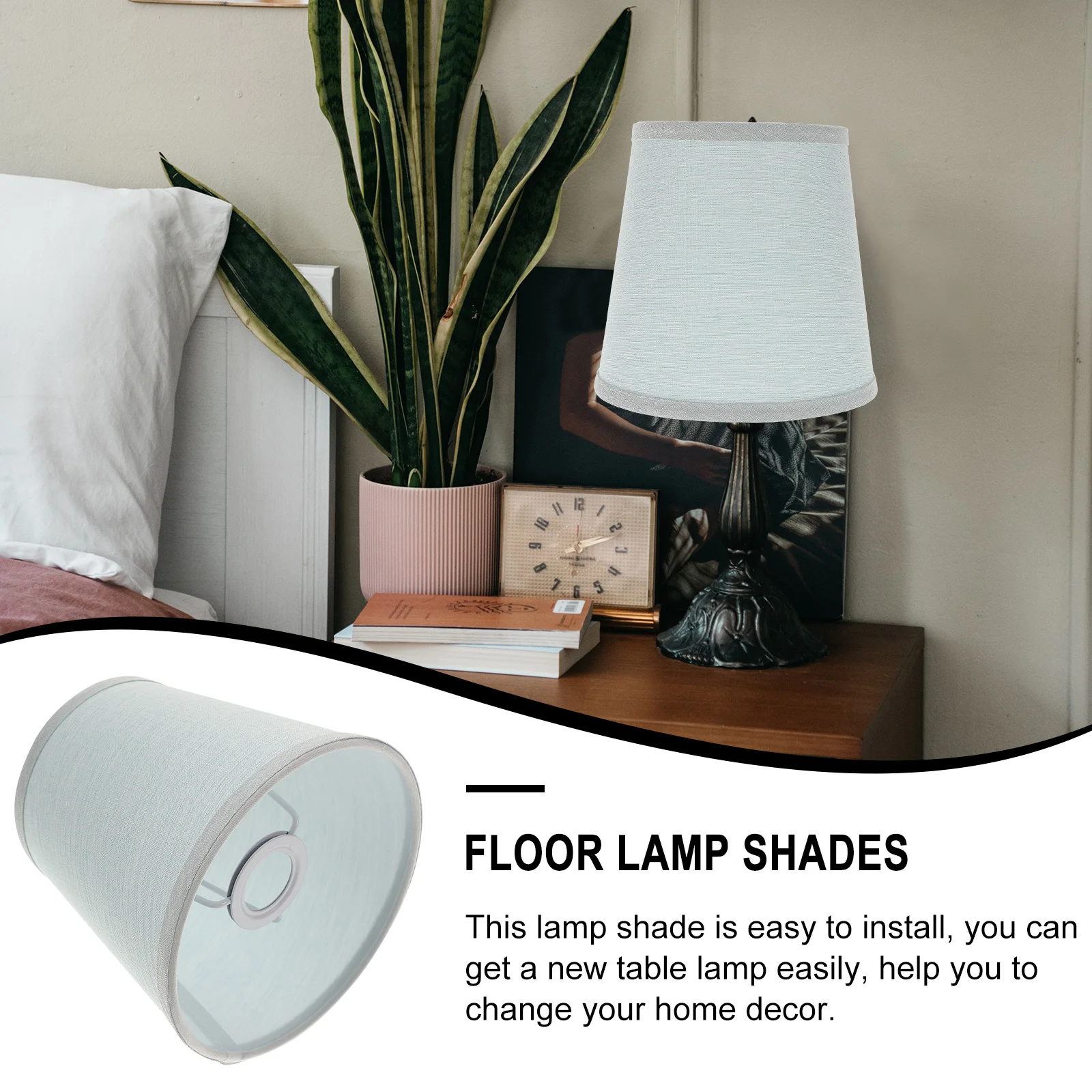 Lamp Shades for Table Lamps Fabric Lampshade Bedside Bedroom Sky-blue Iron Office Desk
Lamp Shades for Table Lamps Fabric Lampshade Bedside Bedroom Sky-blue Iron Office Desk