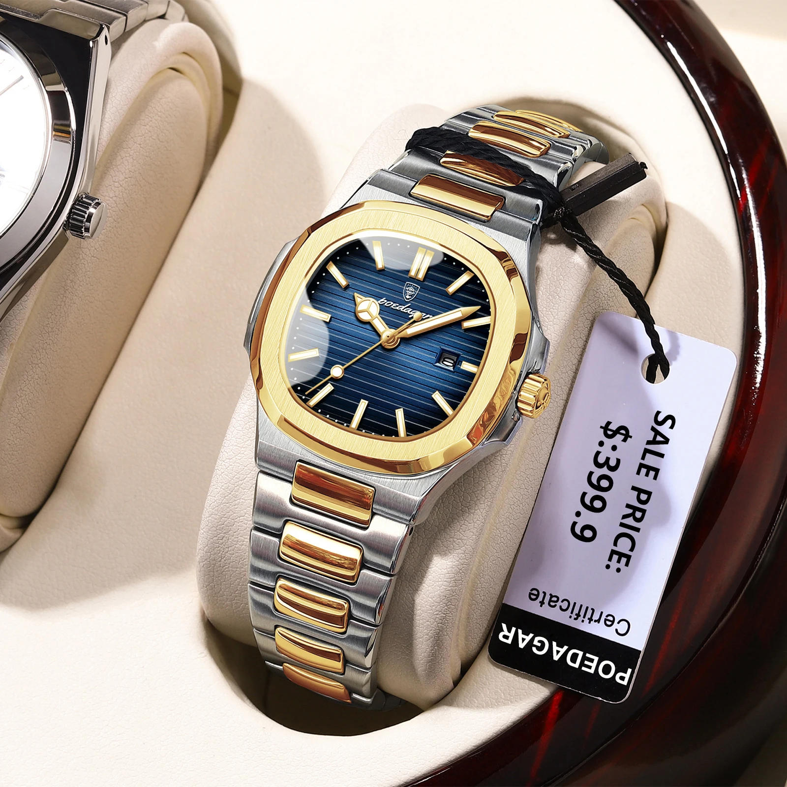 POEDAGAR Luxury Square Watch for Woman Waterproof Luminous Date Ladies Watch Stainless Steel Quartz Women's Watches Female Reloj
POEDAGAR Luxury Square Watch for Woman Waterproof Luminous Date Ladies Watch Stainless Steel Quartz Women's Watches Female Reloj