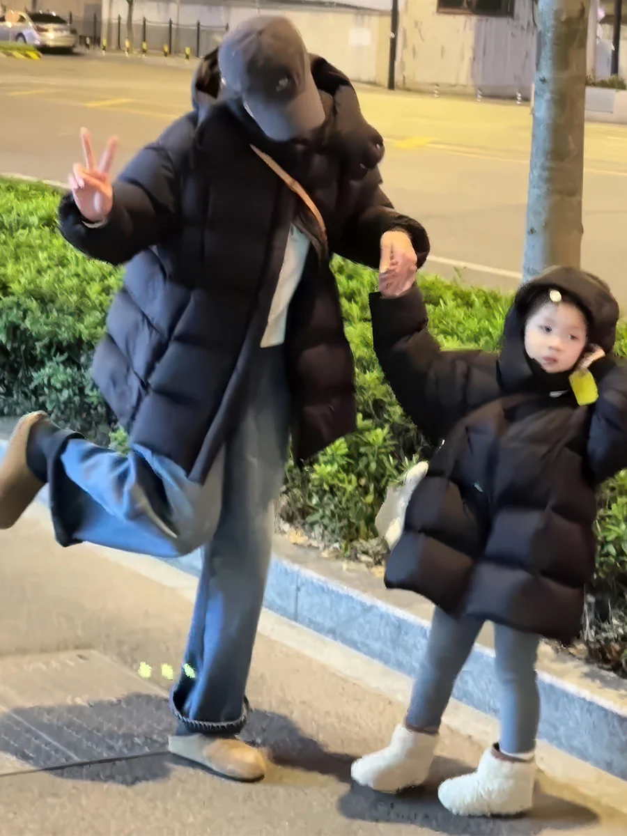 90 White Du down Puffer Jaet Women's Winter Thi Warm Medium Length Bread Sle Coat Casual Loose Fit Zipper Closure
90 White Du down Puffer Jaet Women's Winter Thi Warm Medium Length Bread Sle Coat Casual Loose Fit Zipper Closure