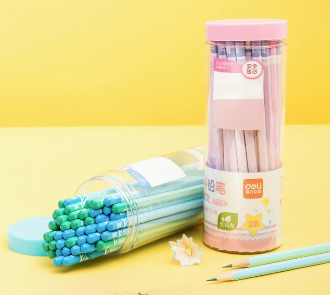 Deli S929 Children's 2B Writing Pencil / Writing And Painting Test /Engineering Drawing / Business Office 50 Pieces / Bucket
Deli S929 Children's 2B Writing Pencil / Writing And Painting Test /Engineering Drawing / Business Office 50 Pieces / Bucket