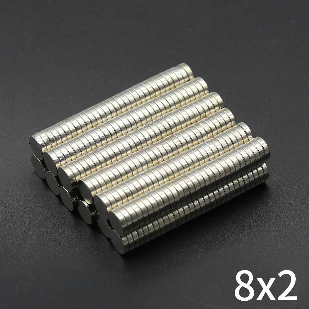 8x2mm N35 Super Powerful Neodymium Magnet Round Magnets NdfeB Strong Permanent Magnetic imanes Refrigerator Magnets
8x2mm N35 Super Powerful Neodymium Magnet Round Magnets NdfeB Strong Permanent Magnetic imanes Refrigerator Magnets