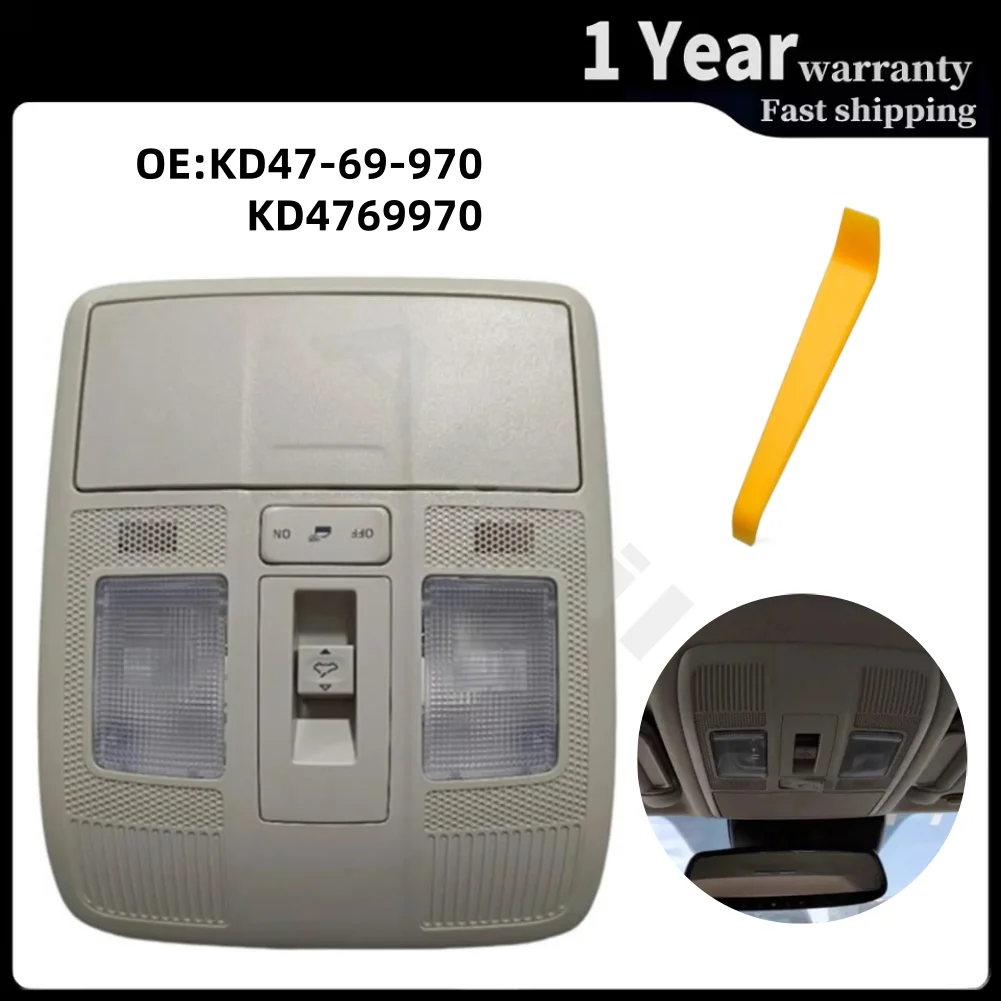 KD47-69-970 for Mazda 3 6 CX-3 CX-4 CX-5 CX-9 2012-2021 Roof Lamp PartsGray Overhead Reading Light with Sunroof Switch Assembly
KD47-69-970 for Mazda 3 6 CX-3 CX-4 CX-5 CX-9 2012-2021 Roof Lamp PartsGray Overhead Reading Light with Sunroof Switch Assembly