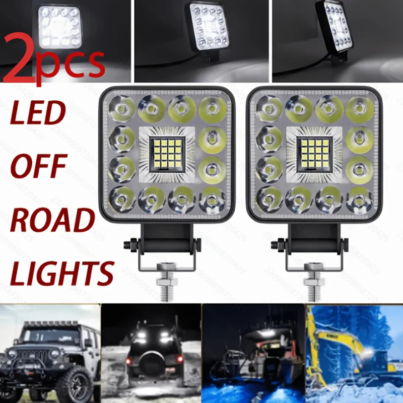 2Pcs 96W Led Light Bar Spotlight Car Work Light Suitable for Jeep, Truck, Boat, Tractor, Atv, Off-Road Vehicle, 4X4 Mini Led Headlight
2Pcs 96W Led Light Bar Spotlight Car Work Light Suitable for Jeep, Truck, Boat, Tractor, Atv, Off-Road Vehicle, 4X4 Mini Led Headlight