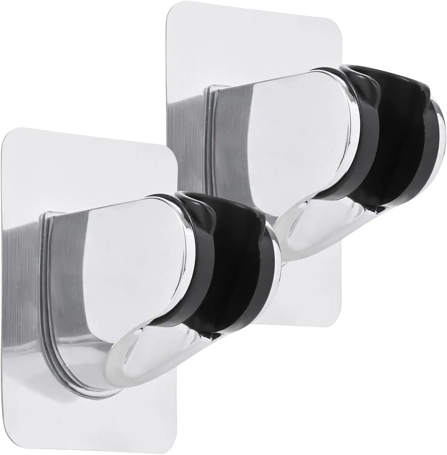 2 Pack Shower Head Holder with Strong Adhesive, Adjustable Handheld Shower Head Wall Mount for Smooth Surfaces, No Drilling
2 Pack Shower Head Holder with Strong Adhesive, Adjustable Handheld Shower Head Wall Mount for Smooth Surfaces, No Drilling