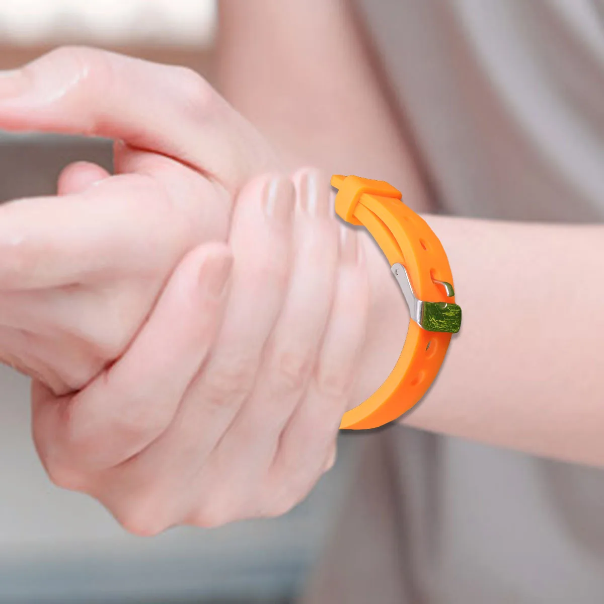 Silicone Wristband for Kids Orange Solid Color Stretchable Bracelet for Group Games Party Favors Gift Boys Girls Rubber Band
Silicone Wristband for Kids Orange Solid Color Stretchable Bracelet for Group Games Party Favors Gift Boys Girls Rubber Band