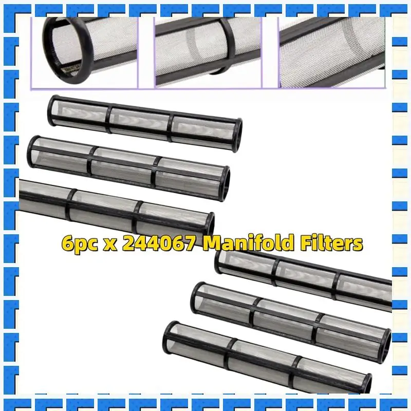 ABNG 6Pc 244067 244-067 Easy Out Manifold Filters For Airless Paint Sprayers Gmax II 5900,7900,Ultra Max II 695,795,1095,3900
ABNG 6Pc 244067 244-067 Easy Out Manifold Filters For Airless Paint Sprayers Gmax II 5900,7900,Ultra Max II 695,795,1095,3900