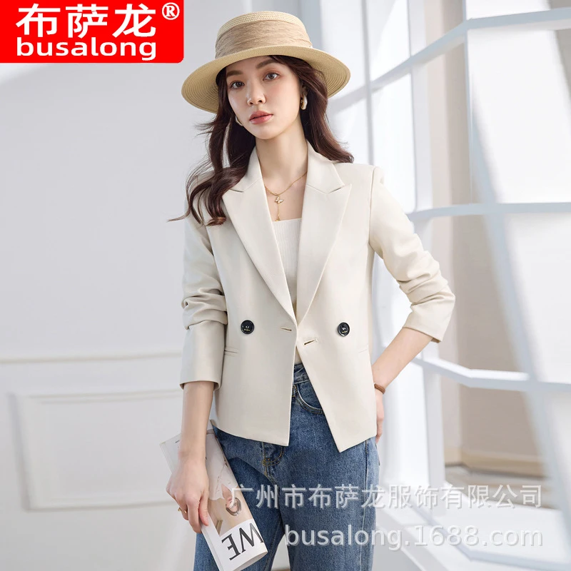 New style blazer with a business vibe, women's long-sleeve professional suit, formal dress, women's skirt suit, workwear8739
New style blazer with a business vibe, women's long-sleeve professional suit, formal dress, women's skirt suit, workwear8739