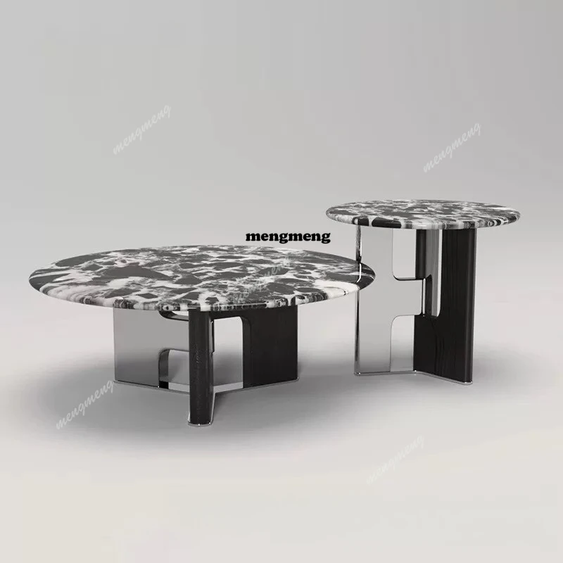 Italian Minimalist Marble Coffee Tables Nordic High-end Living Room Artistic Side Table Stainless Steel Home Furniture
Italian Minimalist Marble Coffee Tables Nordic High-end Living Room Artistic Side Table Stainless Steel Home Furniture