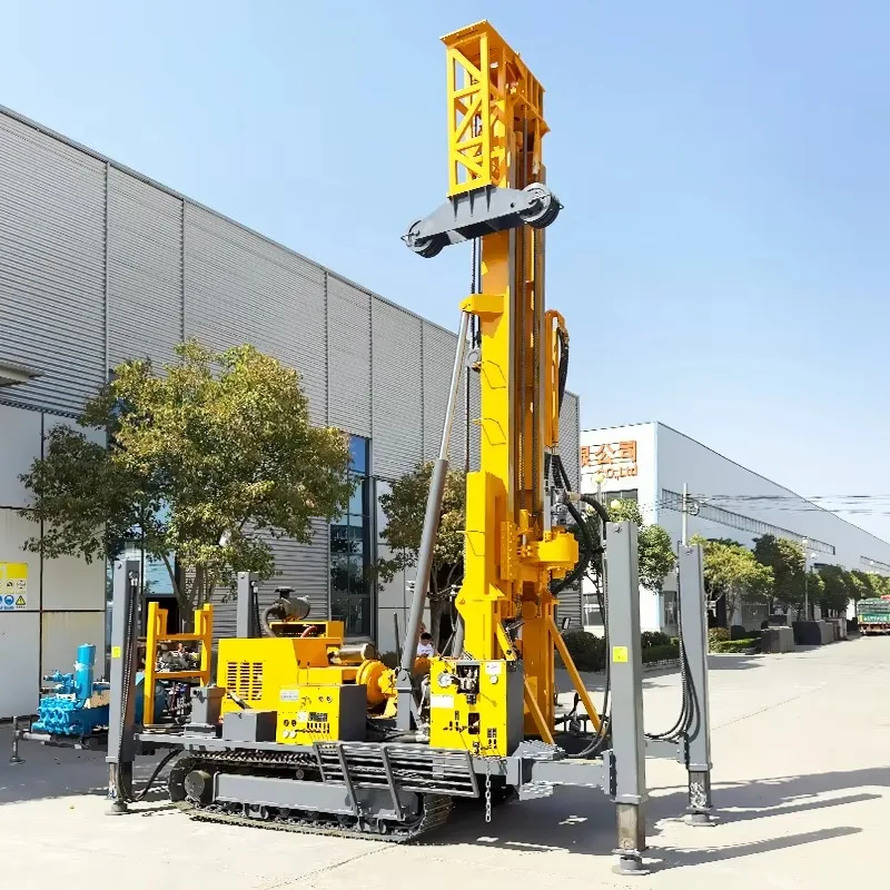 YG Customized JDL Hydraulic Deep Well Bore Hole Drill Rig 280m-800m Depth Water Drilling Machine With Pump Motor And Gear Core
YG Customized JDL Hydraulic Deep Well Bore Hole Drill Rig 280m-800m Depth Water Drilling Machine With Pump Motor And Gear Core