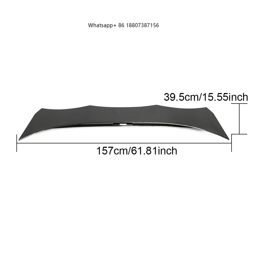 ForDodge Challenger Carbon Fiber Rear Trunk Wing Spoiler 2015 - 2019
ForDodge Challenger Carbon Fiber Rear Trunk Wing Spoiler 2015 - 2019