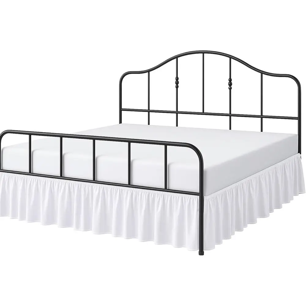Ruled Bed Skirt Queen Size with Split , Brushed Microiber Hotel Quality White Dust Rule, 12 Inch Drop Gathered Bedskirt, Sot and
Ruled Bed Skirt Queen Size with Split , Brushed Microiber Hotel Quality White Dust Rule, 12 Inch Drop Gathered Bedskirt, Sot and