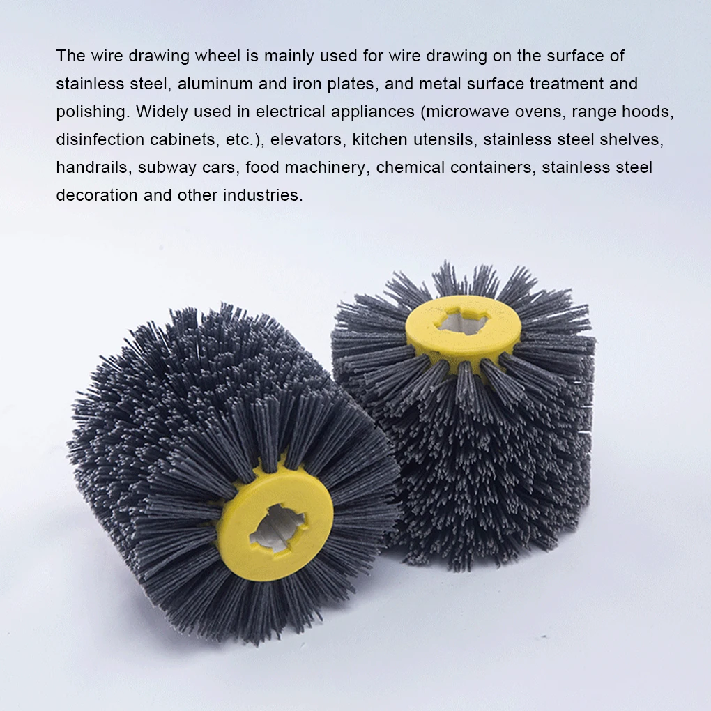 Abrasive Wire Brush Polish Wheel Plated Furniture Rust Polishing Grinding Wheels Striping Machine Spare Parts Accessory
Abrasive Wire Brush Polish Wheel Plated Furniture Rust Polishing Grinding Wheels Striping Machine Spare Parts Accessory