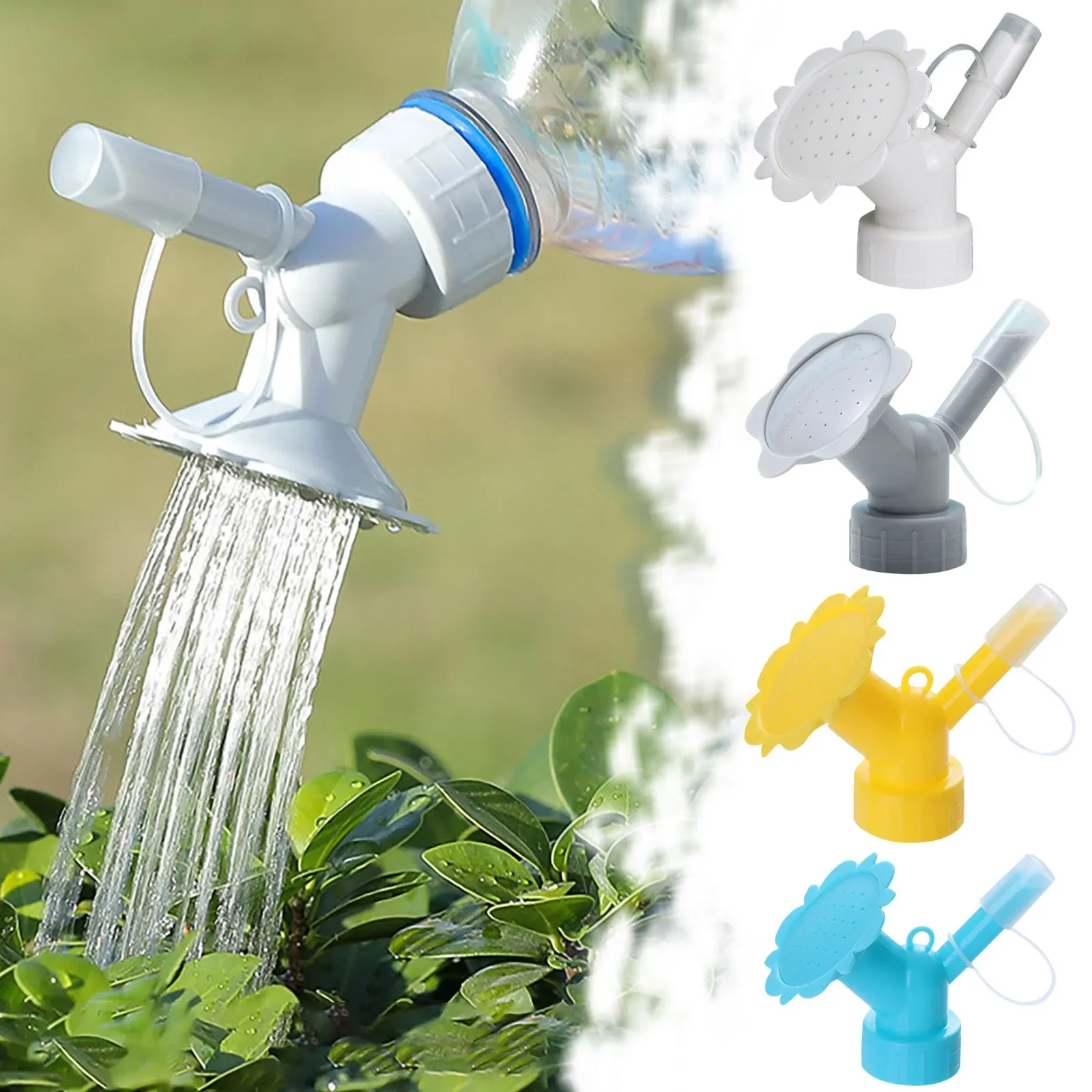 Bottle Cap Sprinkler Dual Head Bottle Watering Spout Watering Can Sprinkler Head Portable Plastic Plant Nozzles Garden Plant
Bottle Cap Sprinkler Dual Head Bottle Watering Spout Watering Can Sprinkler Head Portable Plastic Plant Nozzles Garden Plant