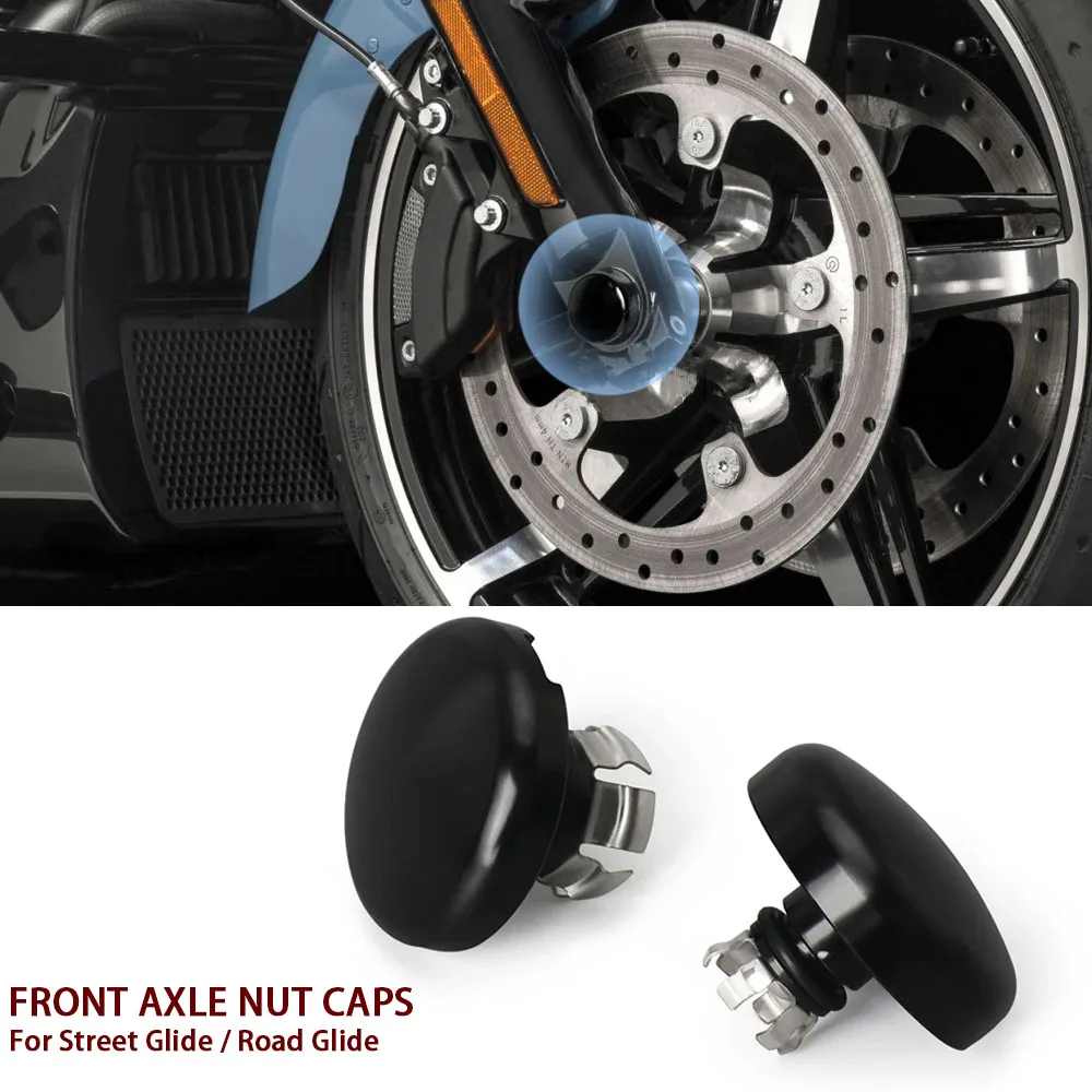 Motorcycle Circle Cut Front Axle Nut Caps For Touring Street Road Glide CVO FLHX FLTRX FLTRXSE FLHXSE Ultra FLHXU 2023 2024 2025
Motorcycle Circle Cut Front Axle Nut Caps For Touring Street Road Glide CVO FLHX FLTRX FLTRXSE FLHXSE Ultra FLHXU 2023 2024 2025