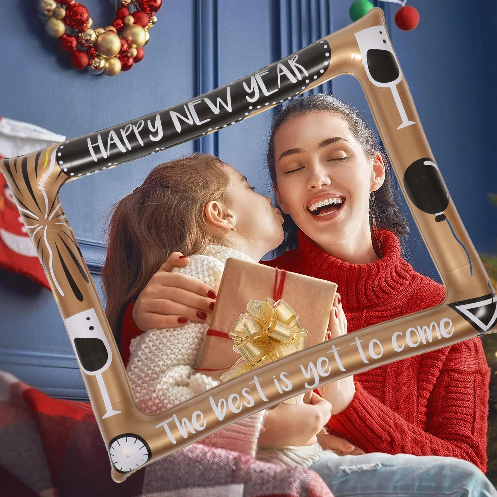 Inflatable Photo Booth Frame Happy New Year Party Decorations Festive Holiday Funny Selfie Prop Photo Booth Supplies
Inflatable Photo Booth Frame Happy New Year Party Decorations Festive Holiday Funny Selfie Prop Photo Booth Supplies