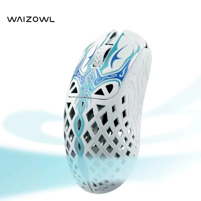 Waizowl Triaina Wireless Gaming Mouse Ultra-Lightweight Ergonomic Right-Hand Mouse Tri-Mode Esports Mice for Valorant CS2
Waizowl Triaina Wireless Gaming Mouse Ultra-Lightweight Ergonomic Right-Hand Mouse Tri-Mode Esports Mice for Valorant CS2