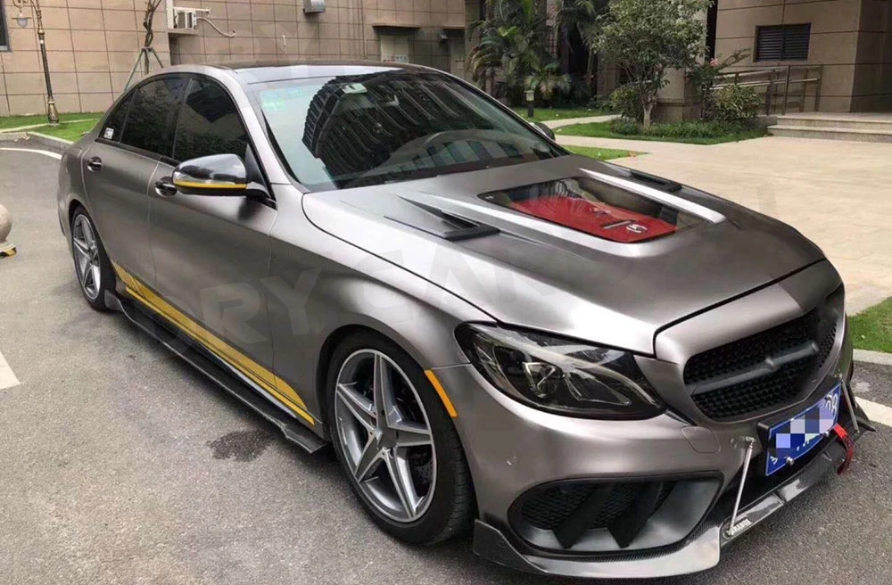 For C Class Carbon Fiber Front Bumper Air Vent Cover Trim for Benz W205 C43 AMG C200 Sport 15-2018 Foglamp Mesh Grill FRP
For C Class Carbon Fiber Front Bumper Air Vent Cover Trim for Benz W205 C43 AMG C200 Sport 15-2018 Foglamp Mesh Grill FRP