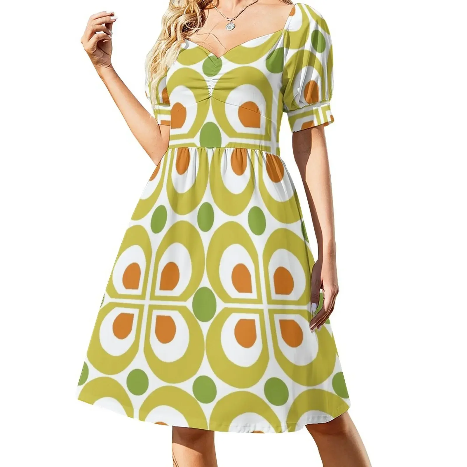 Retro 60s Pattern Short-Sleeved Dress womens clothing summer dress for women 2025 elegant party dress for women 2025
Retro 60s Pattern Short-Sleeved Dress womens clothing summer dress for women 2025 elegant party dress for women 2025
