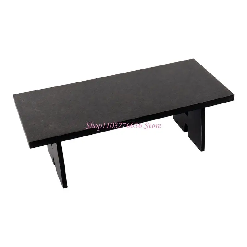 R6FD Creative DIY Miniature Table Black Benches Set For Dollhouses Enthusiasts Black Model Builders
R6FD Creative DIY Miniature Table Black Benches Set For Dollhouses Enthusiasts Black Model Builders