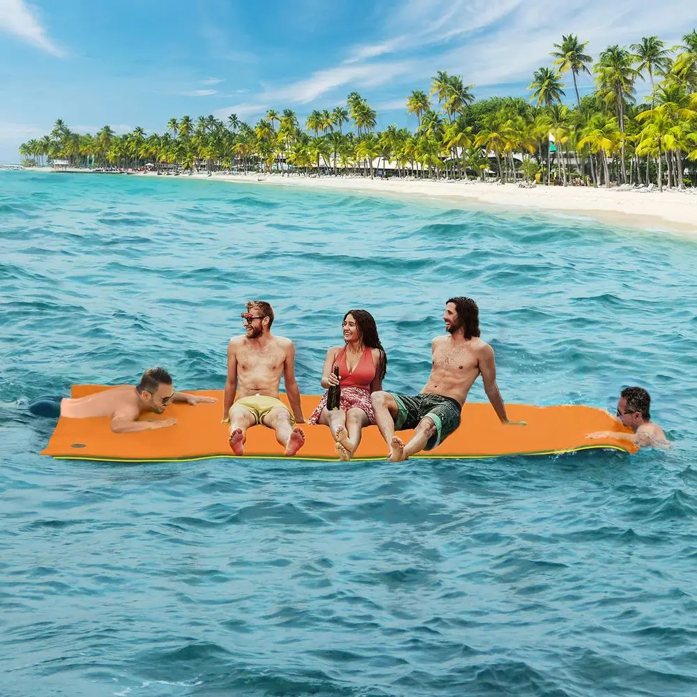 Floating Mat Lily Pad Floating Mat 12 x 5 Ft Floating Water Mat for Lake, High Density TearResistant XPE Foam with a 16.4 Elast
Floating Mat Lily Pad Floating Mat 12 x 5 Ft Floating Water Mat for Lake, High Density TearResistant XPE Foam with a 16.4 Elast