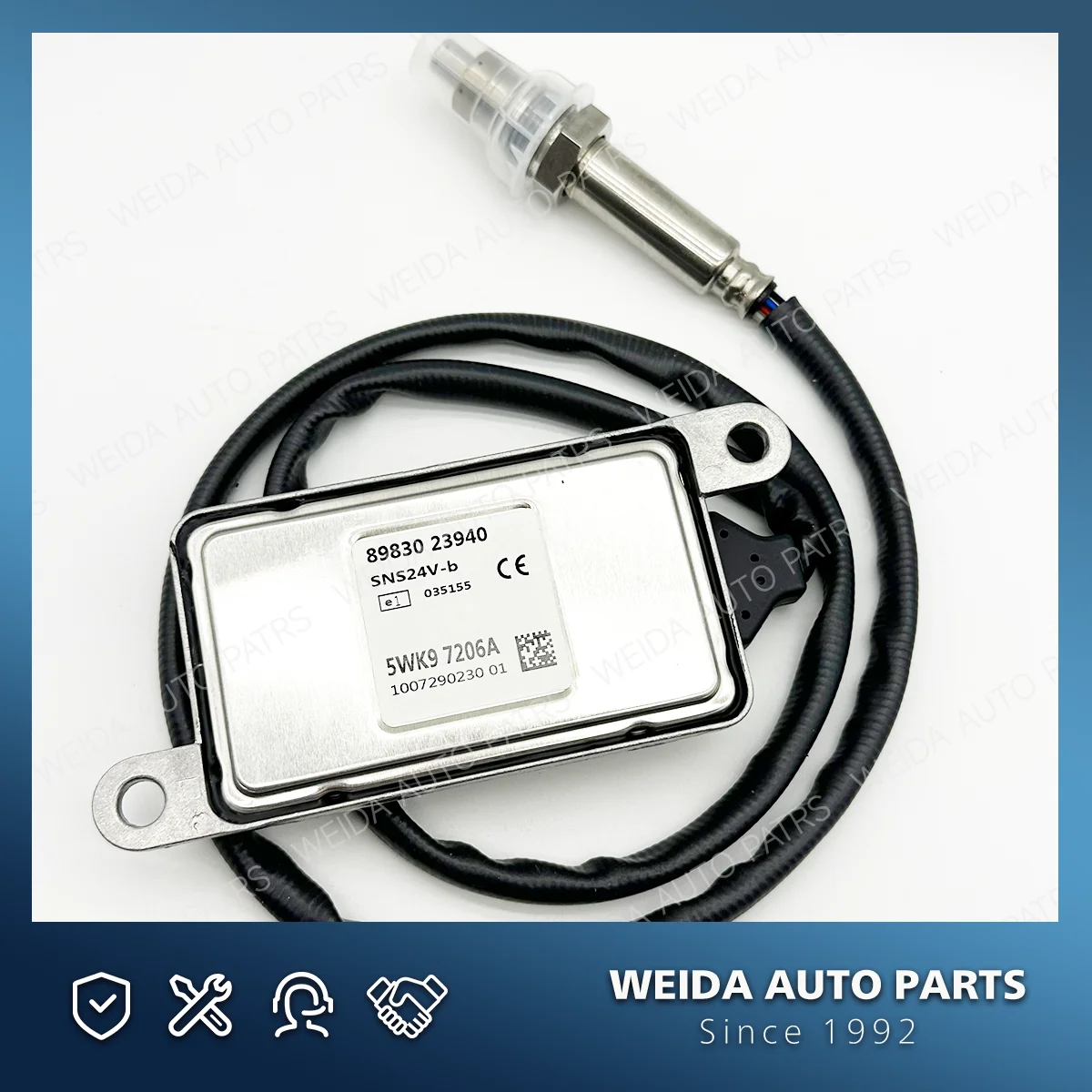 5WK97206A 5WK97206 8983023940 NOx Sensor Nitrogen Oxide 24V For ISUZU Truck Parts
5WK97206A 5WK97206 8983023940 NOx Sensor Nitrogen Oxide 24V For ISUZU Truck Parts