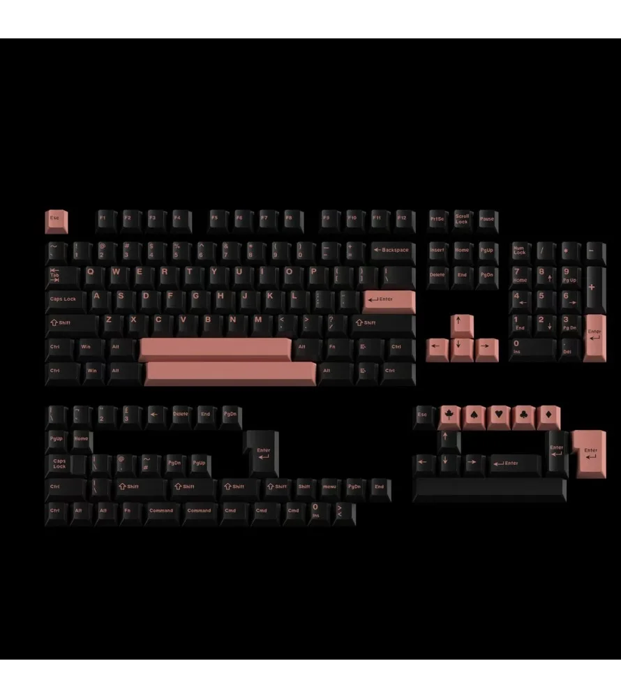 Original height key cap ABS two-color full set of key caps 163 keys 68/75/87/104
Original height key cap ABS two-color full set of key caps 163 keys 68/75/87/104
