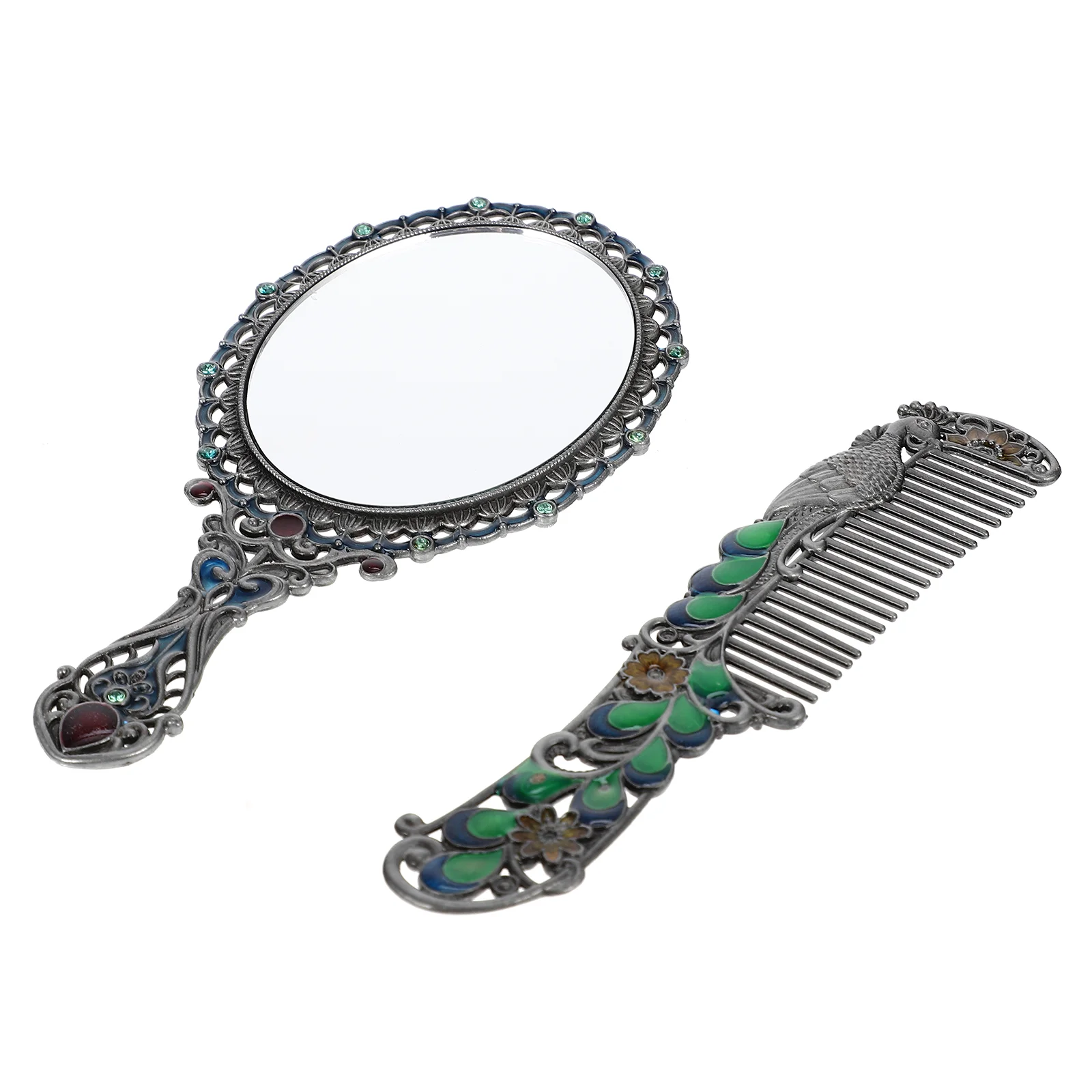 Mirror with Handle Vintage Unique Makeup Mirrors Convenient Decorative Adorable Wear-resistant Dormitory Retro Travel
Mirror with Handle Vintage Unique Makeup Mirrors Convenient Decorative Adorable Wear-resistant Dormitory Retro Travel