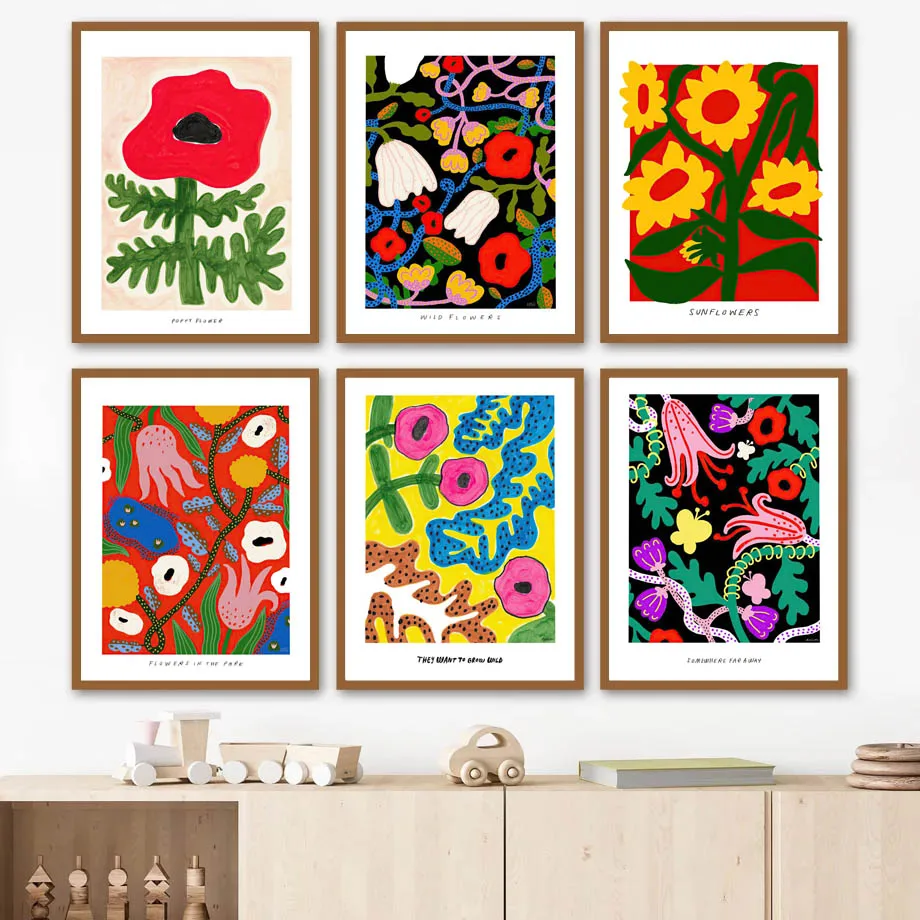 Abstract Wild Flowers Sunflower Peony Woman Poster Colorful Plants Wall Art Print Canvas Painting Decor Picture For Living Room
Abstract Wild Flowers Sunflower Peony Woman Poster Colorful Plants Wall Art Print Canvas Painting Decor Picture For Living Room