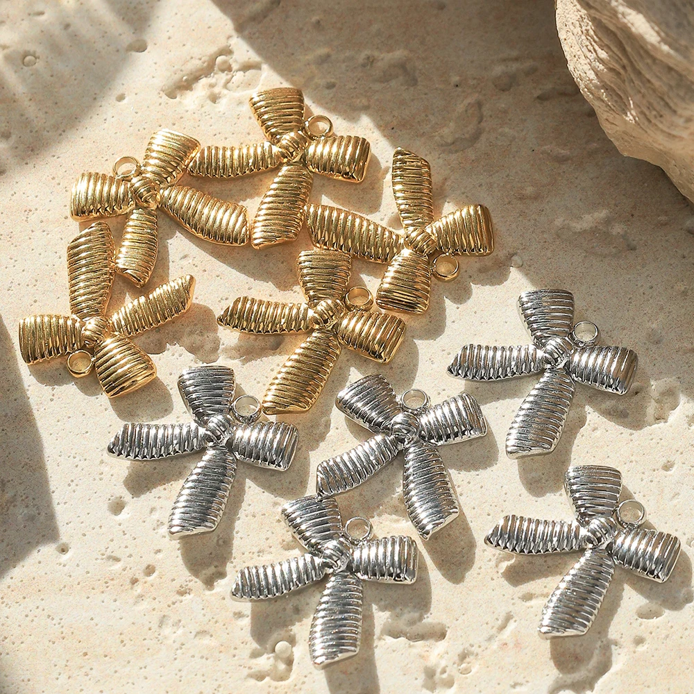5pcs Hot Sale Bowknot accessory Charms for Diy Bracelet Jewelry Making Supplies Connectors Earrings Women Necklace Bracelet
5pcs Hot Sale Bowknot accessory Charms for Diy Bracelet Jewelry Making Supplies Connectors Earrings Women Necklace Bracelet