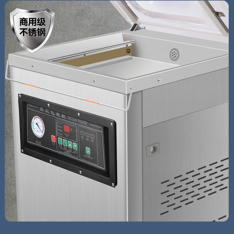Single chamber vacuum machine, commercial food vacuum packaging machine, industrial large-scale fully automatic plastic bag
Single chamber vacuum machine, commercial food vacuum packaging machine, industrial large-scale fully automatic plastic bag