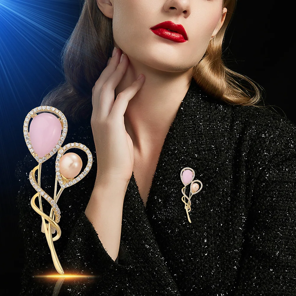 Women's Brooch Double Balloons Zircon Brooches High Quality Jewelry for Women Girls Clothes Lapel Pins Wedding Jewelry Gifts
Women's Brooch Double Balloons Zircon Brooches High Quality Jewelry for Women Girls Clothes Lapel Pins Wedding Jewelry Gifts