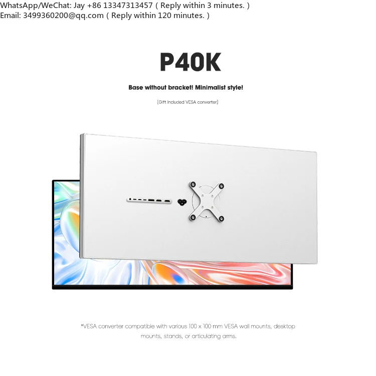 Kuycon P40K 40-Inch Integrated PC Monitor 5K Resolution 120HZ Refresh HDR with IPS Panel DP Interface for Gaming PC Desktop
Kuycon P40K 40-Inch Integrated PC Monitor 5K Resolution 120HZ Refresh HDR with IPS Panel DP Interface for Gaming PC Desktop