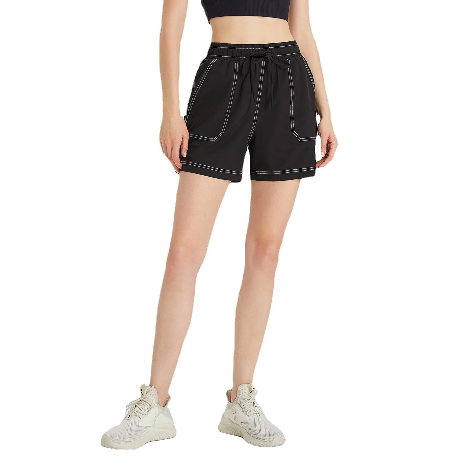2025 New Contrast Color Line Two-piece Sports Shorts Women's Anti-exposure Loose Quick-drying Breathable Running Fitness
2025 New Contrast Color Line Two-piece Sports Shorts Women's Anti-exposure Loose Quick-drying Breathable Running Fitness