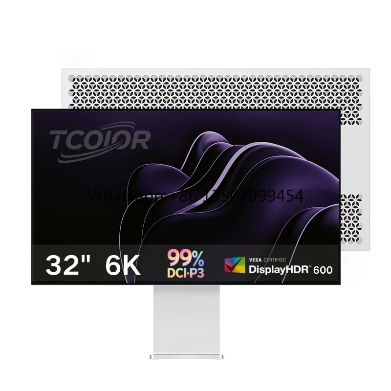 TCOLOR 6k Monitor 32 Inch Aluminium Retina Display Glossy Screen Studio Display Vertical Screen Color Grading Monitor 6k for Mac
TCOLOR 6k Monitor 32 Inch Aluminium Retina Display Glossy Screen Studio Display Vertical Screen Color Grading Monitor 6k for Mac