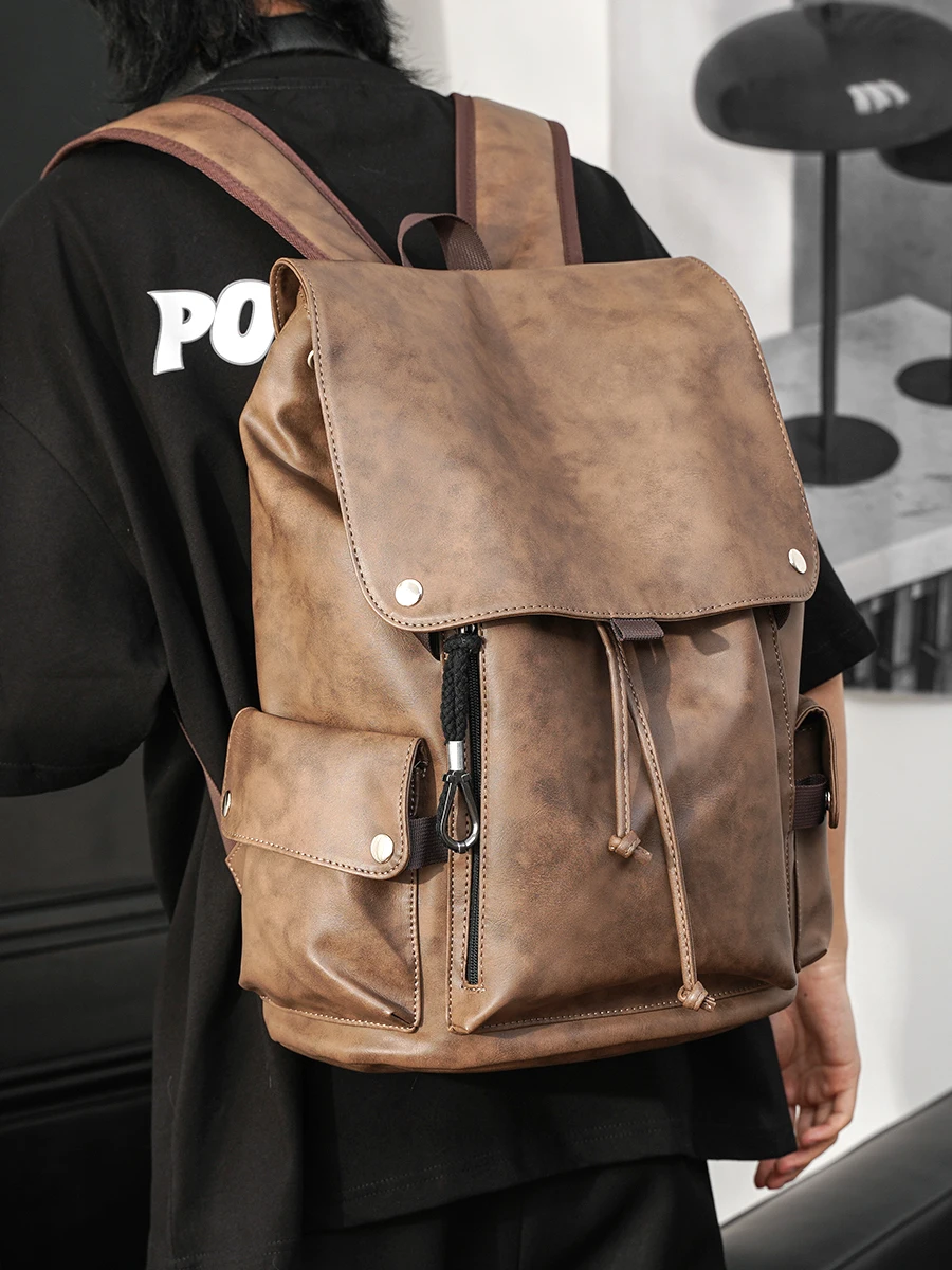 Trendy Men's Backpack Casual Travel Bag High School College Student Bookbag Laptop Bag Waterproof Shoulder Bag for Men
Trendy Men's Backpack Casual Travel Bag High School College Student Bookbag Laptop Bag Waterproof Shoulder Bag for Men