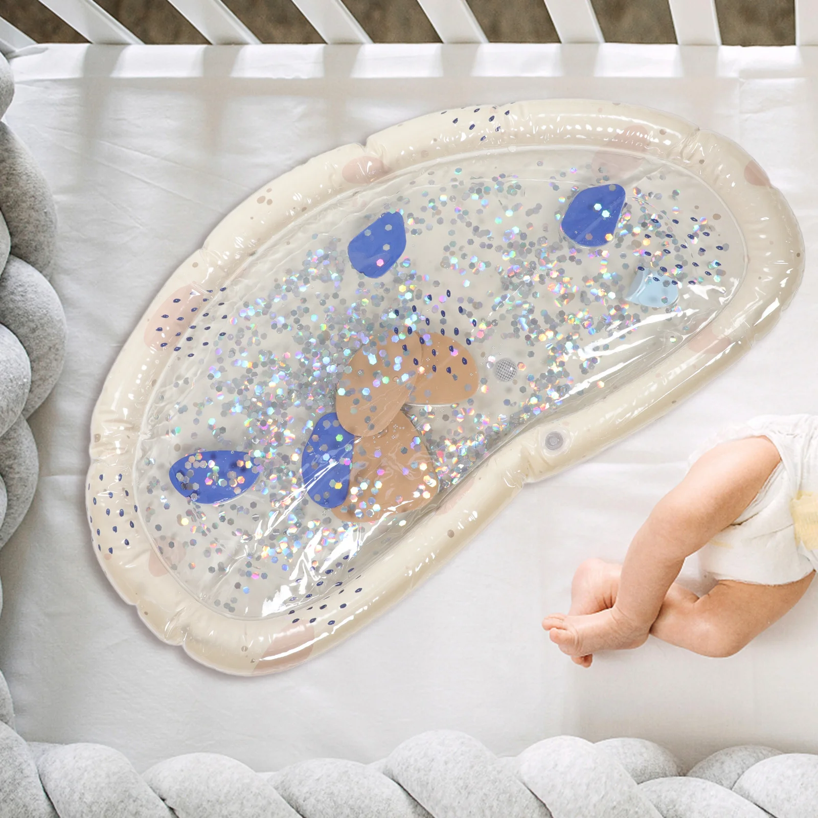 Надувной интерактивный коврик для младенцев с водными играми, тонкая работа, портативный дизайн, яркие цвета
Надувной интерактивный коврик для младенцев с водными играми, тонкая работа, портативный дизайн, яркие цвета