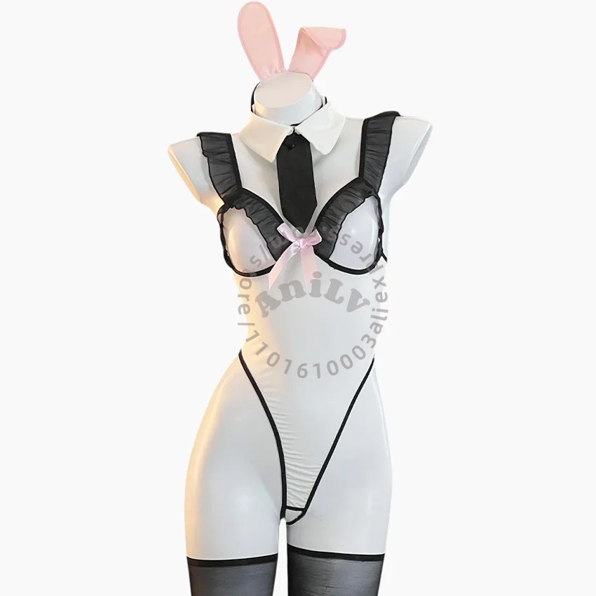 AniLV Anime Bunny Girl Bodysuit Sexy Lingerie Temptation Nightwear Erotic Outfits Cosplay Costume
AniLV Anime Bunny Girl Bodysuit Sexy Lingerie Temptation Nightwear Erotic Outfits Cosplay Costume