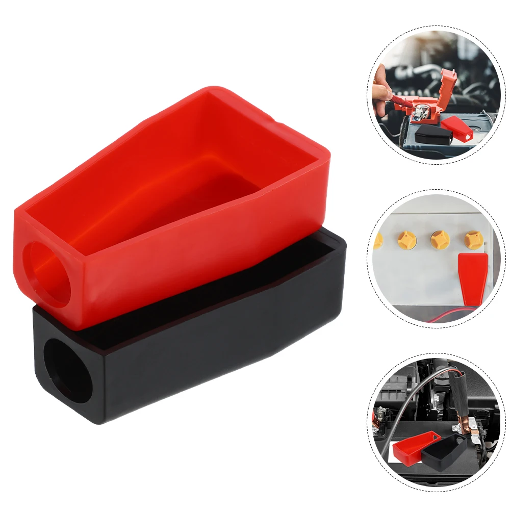 4pcs Terminal Covers Waterproof Rubber-Plastic Insulator Caps Red Black For Car Motorcycle Protection
4pcs Terminal Covers Waterproof Rubber-Plastic Insulator Caps Red Black For Car Motorcycle Protection