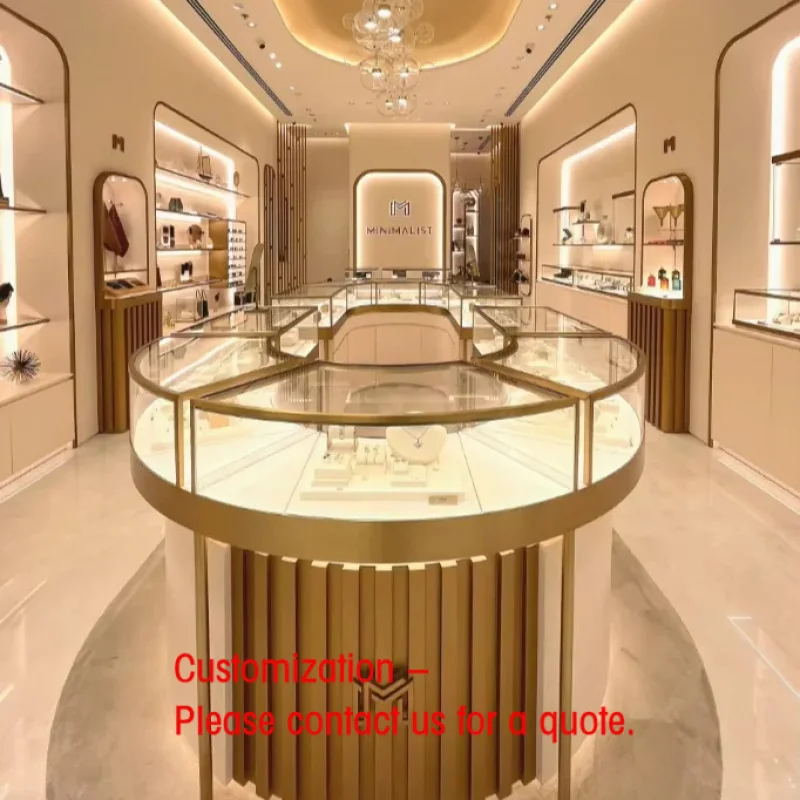 custom.Customized Modern High-End Luxury Glass Jewelry Display Cabinet with LED Lighting Showrooms and Shopping Malls
custom.Customized Modern High-End Luxury Glass Jewelry Display Cabinet with LED Lighting Showrooms and Shopping Malls