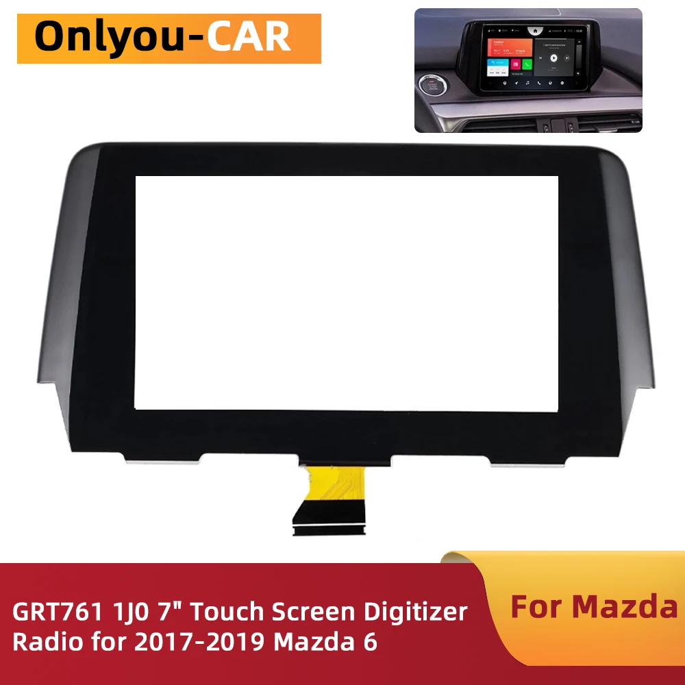 Original New 7 inch Glass Touch Screen Digitizer GRT7-611J0A for Mazda 6 2016-2018 Car Radio DVD Player Navigation GRT7 611J0A
Original New 7 inch Glass Touch Screen Digitizer GRT7-611J0A for Mazda 6 2016-2018 Car Radio DVD Player Navigation GRT7 611J0A