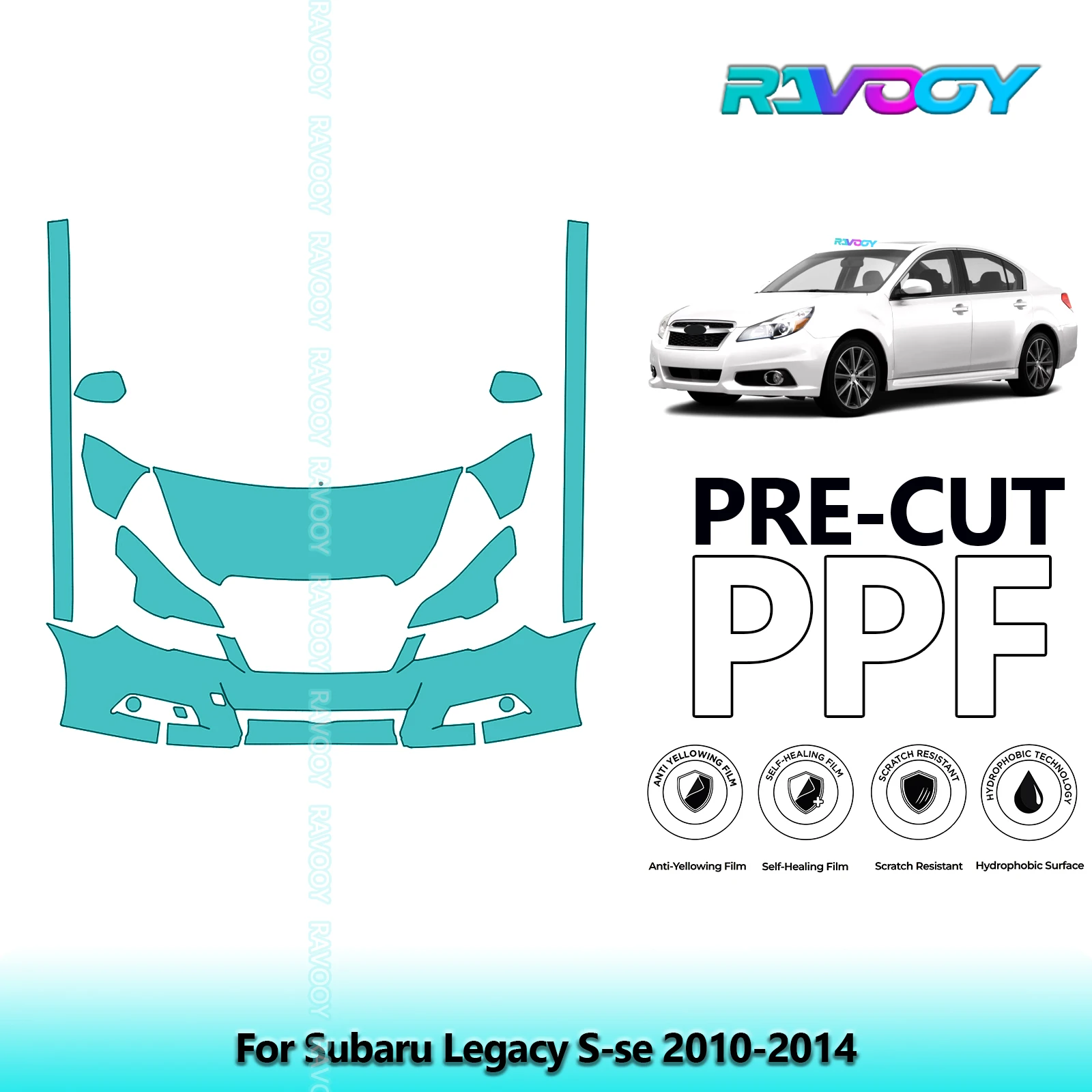 Front Kit+Rockers Clear Bra Precut PPF Paint Protection Film For Subaru Legacy S-se 2010-2014
Front Kit+Rockers Clear Bra Precut PPF Paint Protection Film For Subaru Legacy S-se 2010-2014