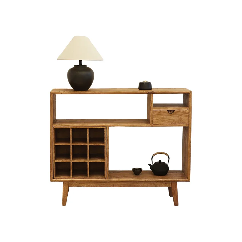 Solid wood dining side cabinet living room home floor display cabinet
Solid wood dining side cabinet living room home floor display cabinet