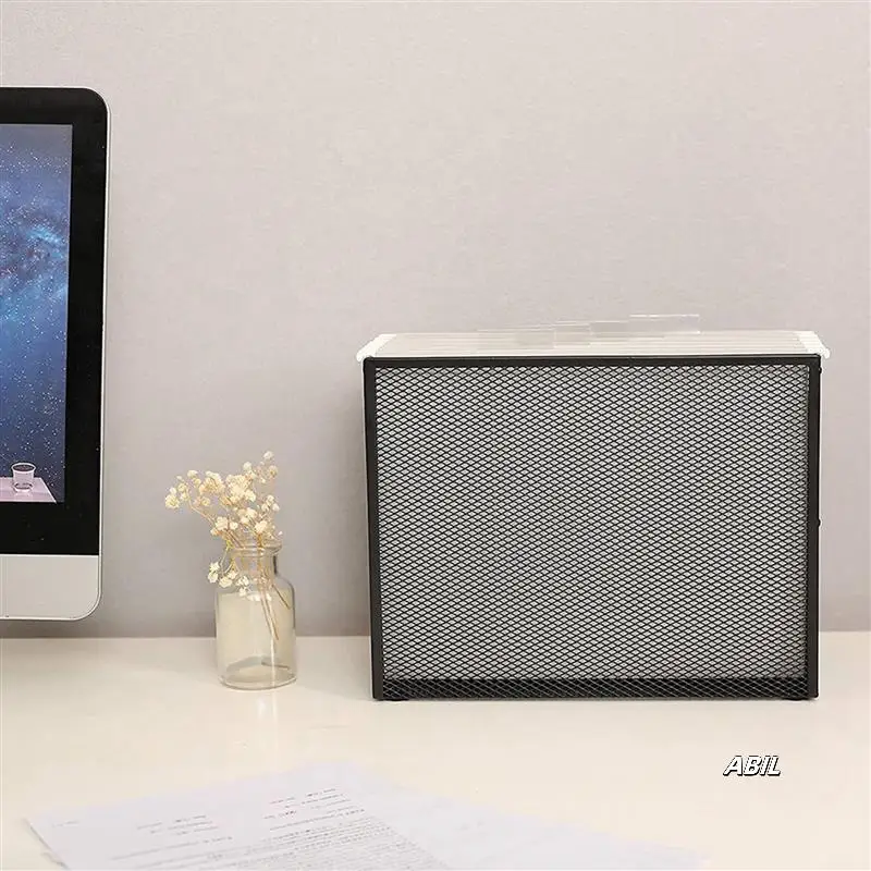 2X Hanging File Organizer Filing Box,Metal Mesh File Crate Desk Organizer Magazine Holder With 10 Hanging Folders
2X Hanging File Organizer Filing Box,Metal Mesh File Crate Desk Organizer Magazine Holder With 10 Hanging Folders