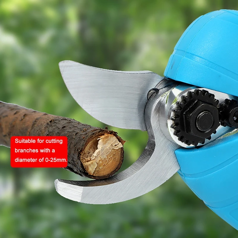 25mm Electric Pruning Shears Garden Tool Pruner Cordless Electric Garden Scissors Branches Cutter Brushless With 16.8V Battery
25mm Electric Pruning Shears Garden Tool Pruner Cordless Electric Garden Scissors Branches Cutter Brushless With 16.8V Battery