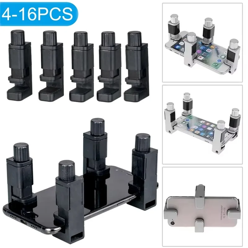 4/16pcs Universal Fixture Clamp Holder Adjustable Mobile Phone Repair Tools LCD Display Screen Fixture Clamp Tablet Accessories
4/16pcs Universal Fixture Clamp Holder Adjustable Mobile Phone Repair Tools LCD Display Screen Fixture Clamp Tablet Accessories