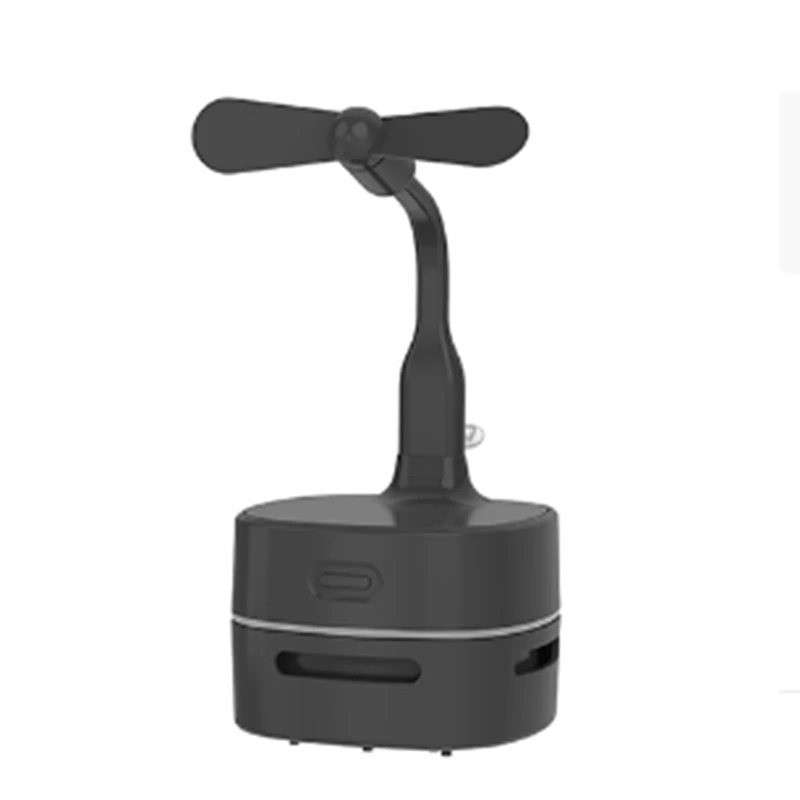 Home Portable Mini Fan Student Three-In-One Desk Lamp Desktop Vacuum Cleaner 8 X 6.5Cm (Black)
Home Portable Mini Fan Student Three-In-One Desk Lamp Desktop Vacuum Cleaner 8 X 6.5Cm (Black)