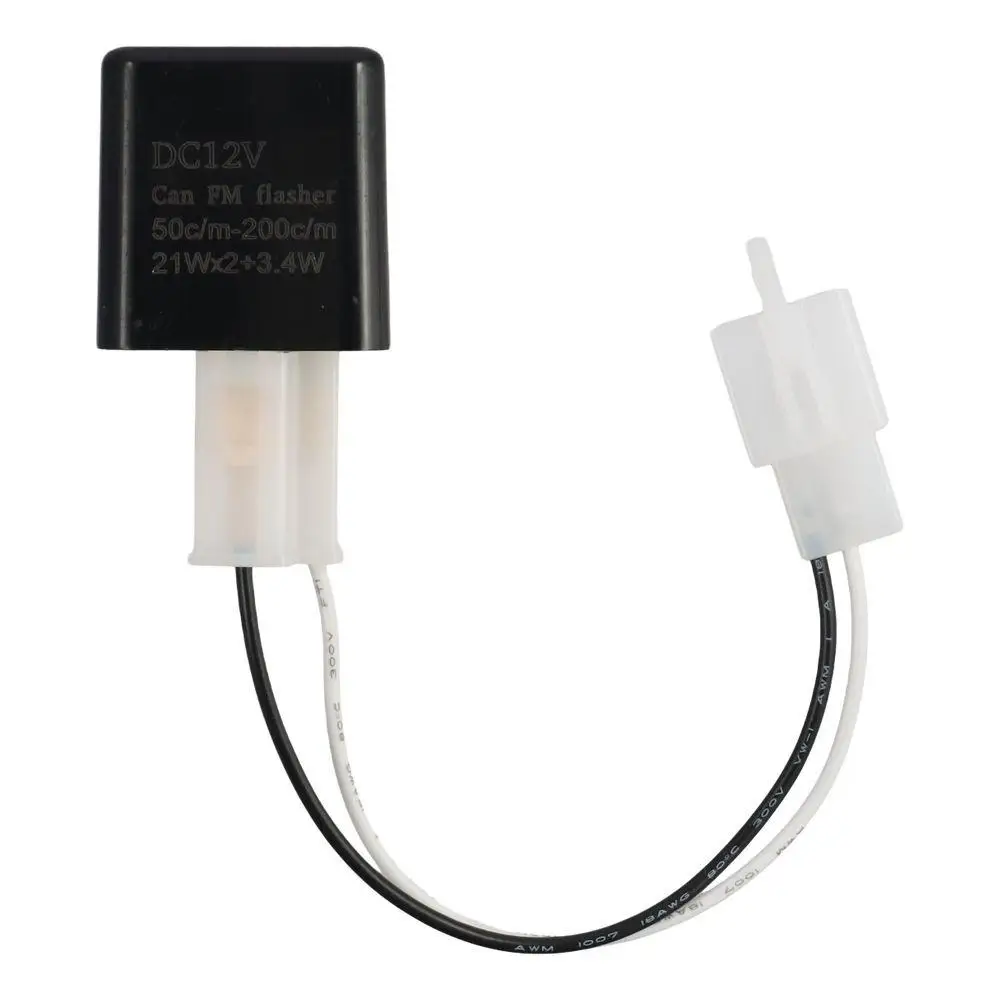 1pcs Adjustable Electronic LED Relay 2 Pins 12V Wireless Turn Signals with Wires Plug and Play Blinkers Relay for Harley
1pcs Adjustable Electronic LED Relay 2 Pins 12V Wireless Turn Signals with Wires Plug and Play Blinkers Relay for Harley